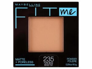 Maybelline Fit Me Matte + Poreless Pressed Face Powder Makeup & Setting Powder, Pure Beige, 1 Count