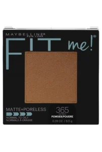 Maybelline Fit Me Matte + Poreless Pressed Face Powder Makeup & Setting Powder, Nutmeg, 1 Count