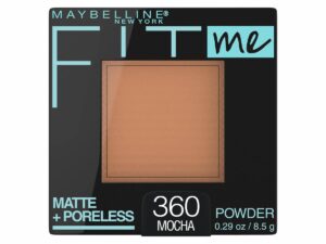 Maybelline Fit Me Matte + Poreless Pressed Face Powder Makeup & Setting Powder, Mocha, 1 Count