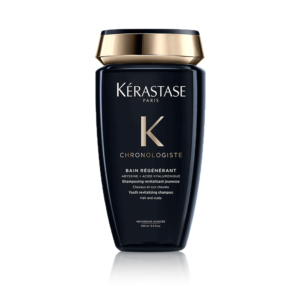 KERASTASE Chronologiste Régénérant Shampoo | Revitalizes Hair & Scalp | With Hyaluronic Acid & Vitamin E | For Dull, Dry, Brittle & Sensitized Hair Types | 8.5 Fl Oz