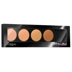 L'Oréal Paris Infallible Total Cover Concealing and Contour Kit, 0.17 oz.