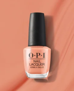 OPI Nail Lacquer, Coral-ing Your Spirit Animal, Orange Nail Polish, Mexico City Collection, 0.5 fl oz