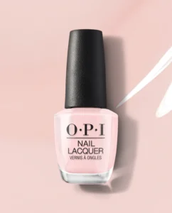 OPI Nail Lacquer, Sheer Crème Finsh Nude Nail Polish, Up to 7 Days of Wear, Chip Resistant & Fast Drying, Hint of Pink Tint, Put it in Neutral, 0.5 fl oz