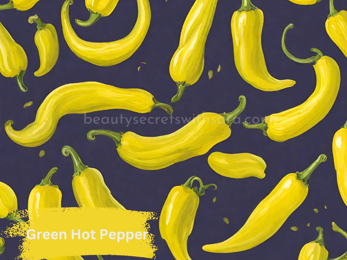 Green Hot Pepper Health Benefits