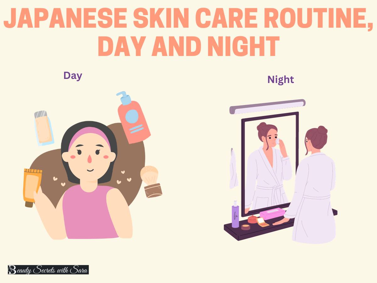 Japanese Skin Care Routine Day and Night