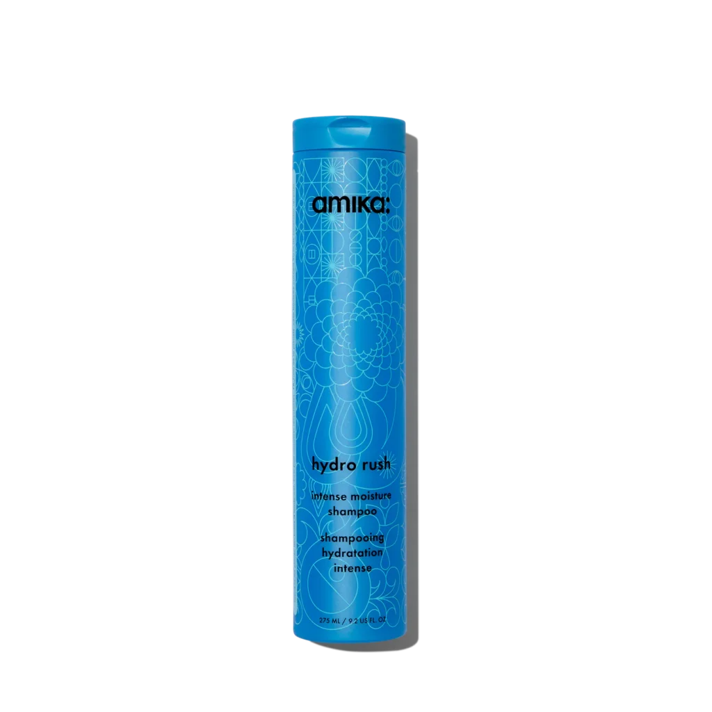 Amika Hydro Rush Intense Moisture Shampoo with Hyaluronic Acid