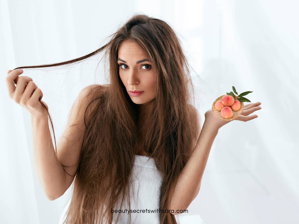 Benefits-of-Peaches-for-Hair