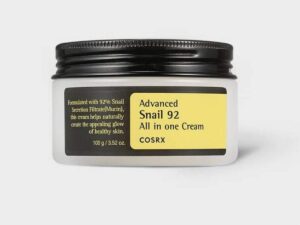 COSRX Snail Mucin 92% Moisturizer 3.52oz/ 100g, Daily Repair Face Gel Cream for Dry, Sensitive Skin, Not Tested on Animals, No Parabens, No Sulfates, No Phthalates, Korean Skincare