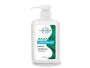 Keracolor Clenditioner EMERALD Hair Dye - Semi Permanent Hair Color Depositing Conditioner, Cruelty-free, 12 Fl. Oz.