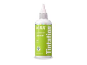 Kiss Tintation Semi-Permanent Hair Color Treatment 148 mL (5 US fl.oz) (Lime Light)