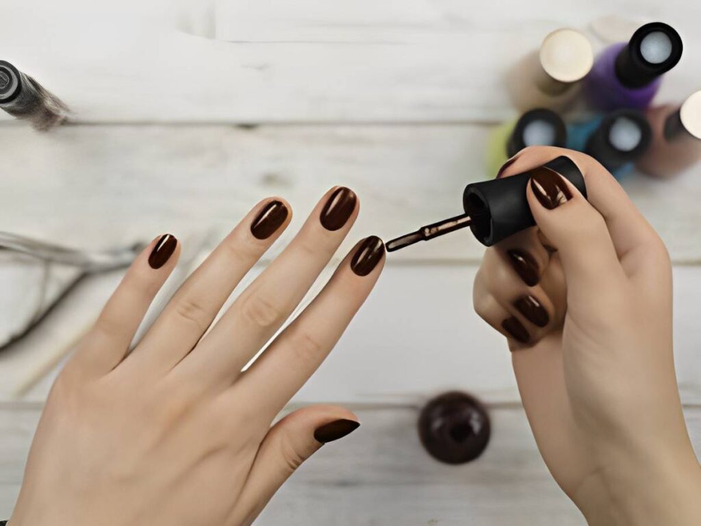 Tips for Applying Brown Nail Polish