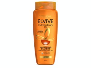 L'Oreal Paris Elvive Extraordinary Oil Nourishing Shampoo, for Dry or Dull Hair, Shampoo with Camellia Flower Oils, for Intense Hydration, Shine, and Silkiness, 28 Fl; Oz