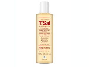 Neutrogena T/Sal Therapeutic Shampoo for Scalp Build-Up Control with Salicylic Acid, Scalp Treatment for Dandruff, Scalp Psoriasis & Seborrheic Dermatitis Relief, 4.5 fl. oz