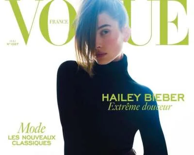 Hailey Bieber magazine-cover