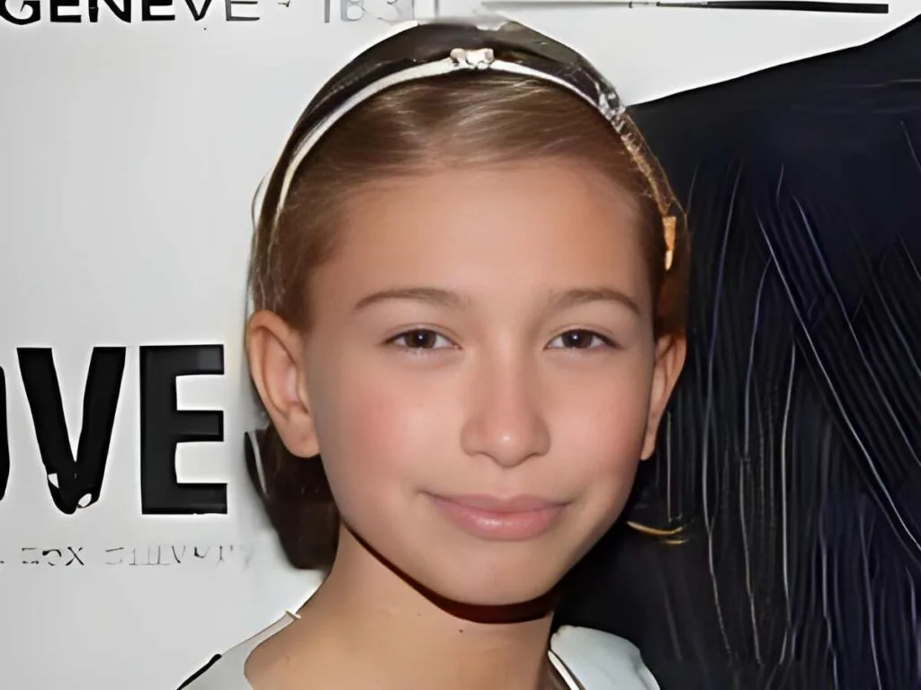 hailey bieber childhood pictures