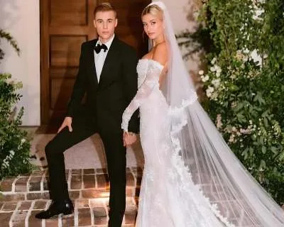 hailey bieber wedding