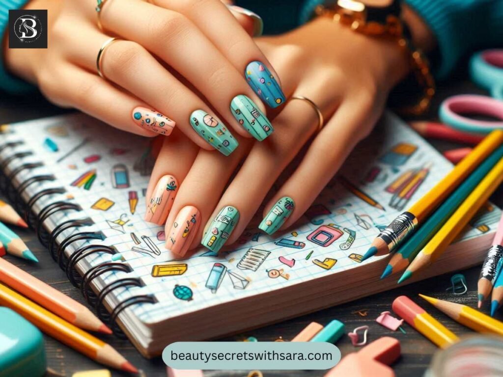 Back to School Nails