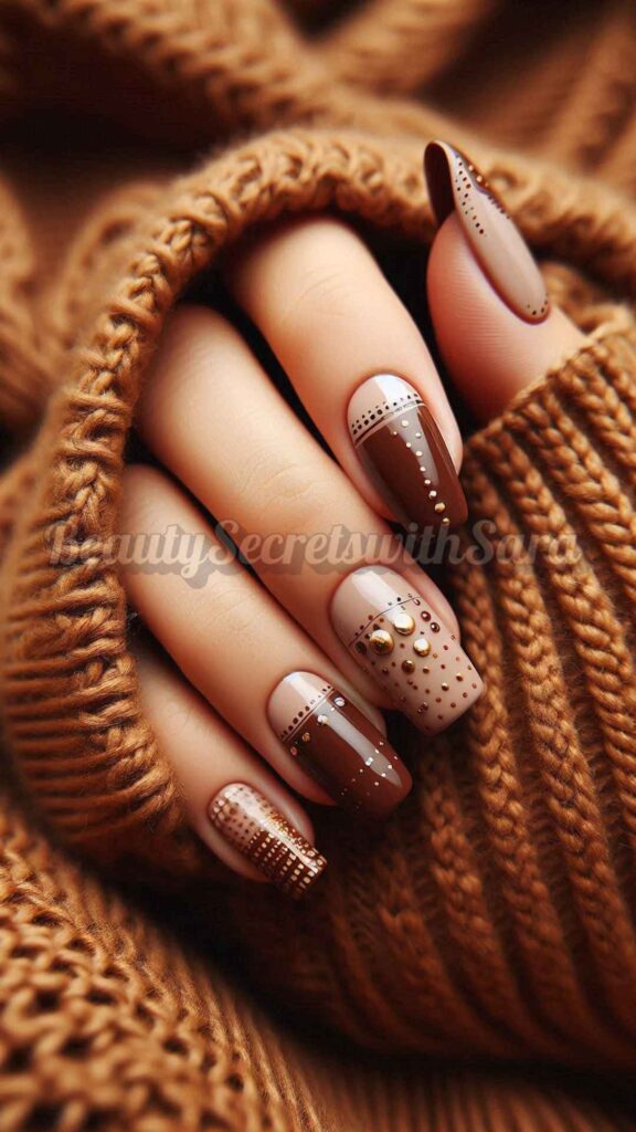 Chocolate Tips + Dot Details